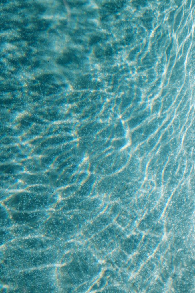 Blue pool water Higuera Ranch airbnb luxury house rental surrounded by the san luis obispo hills, two minutes from downtown SLO